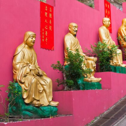 50 Free Things To Do In Hong Kong: Ten Thousand Buddhas Monastery, Sha Tin