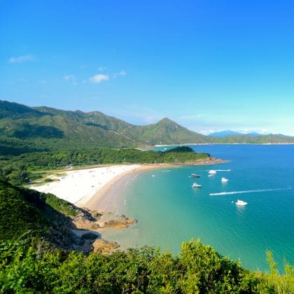 beach hikes in hk