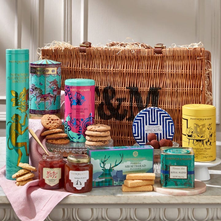 hong kong festive gift hampers holiday celebration baskets gourmet fortnum and mason the fortnum's express hamper