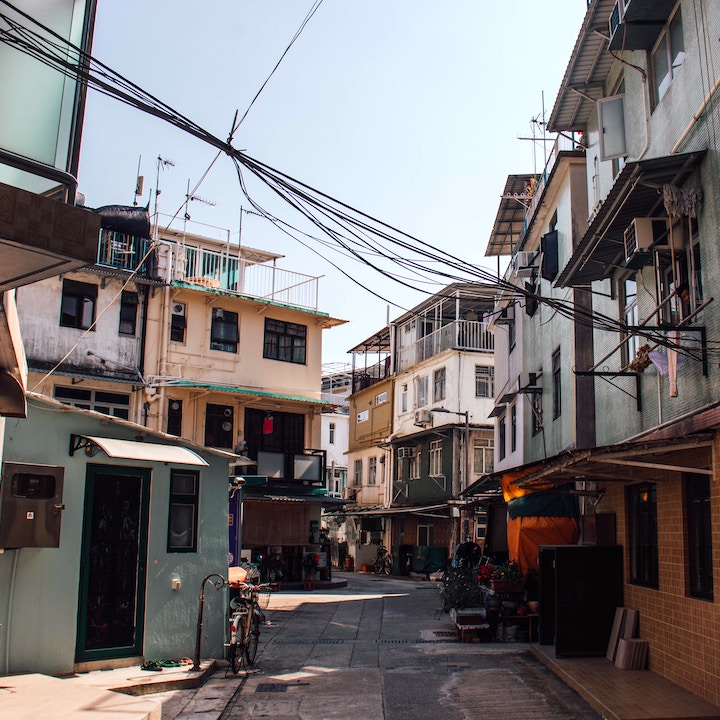 peng chau island guide ferry schedule hike trails treks beaches bike street